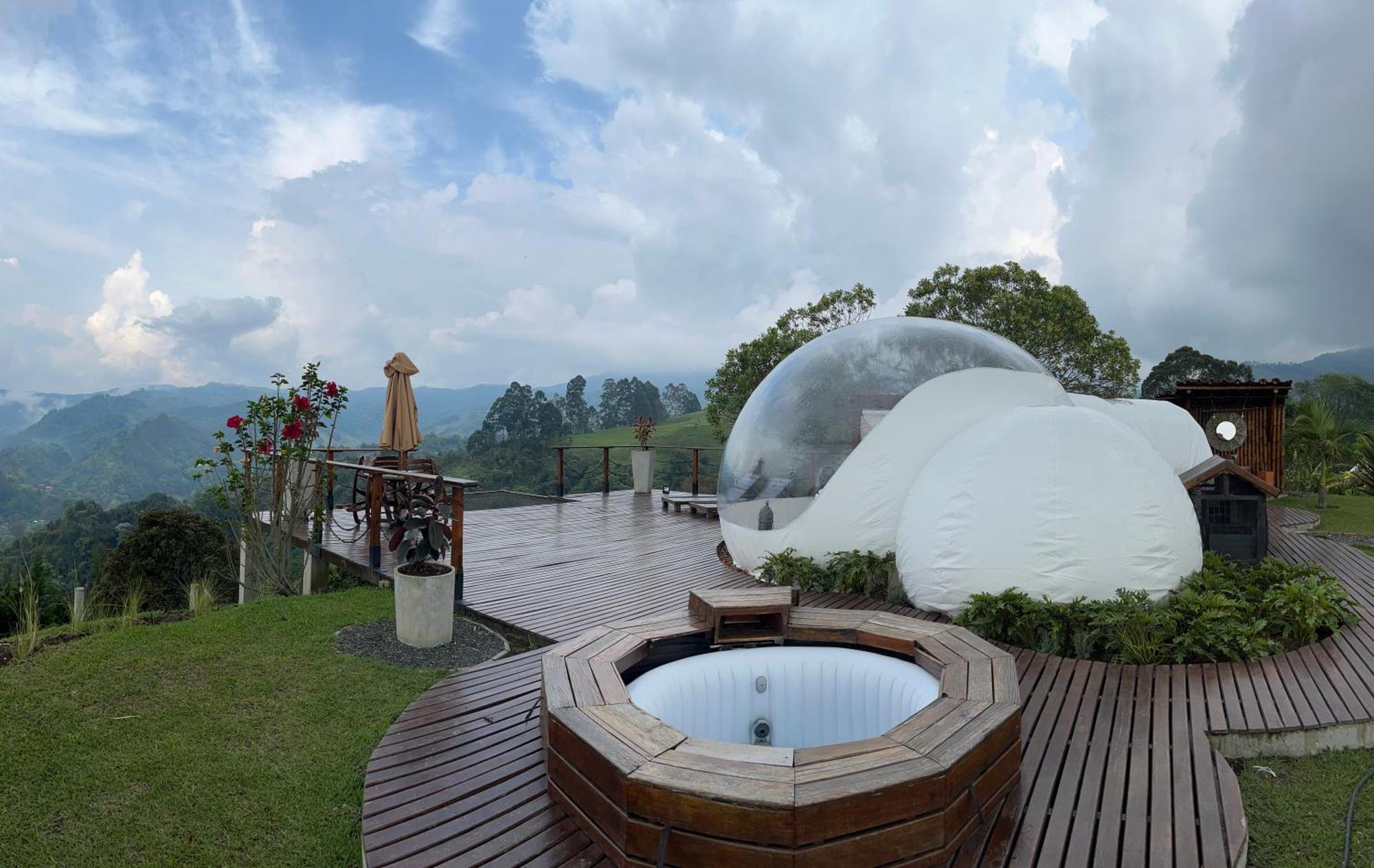 Montana Glamping Salento Hotell Eksteriør bilde